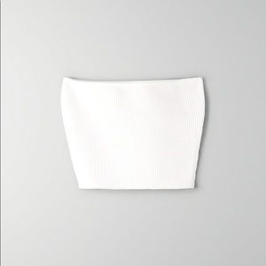 Babaton White Tube Top